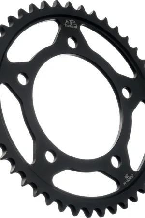 JT SPROCKETS - REAR STEEL 44T BL, 530 - Sprockets - BLACK ZINC FINISH Weekendaanbieding